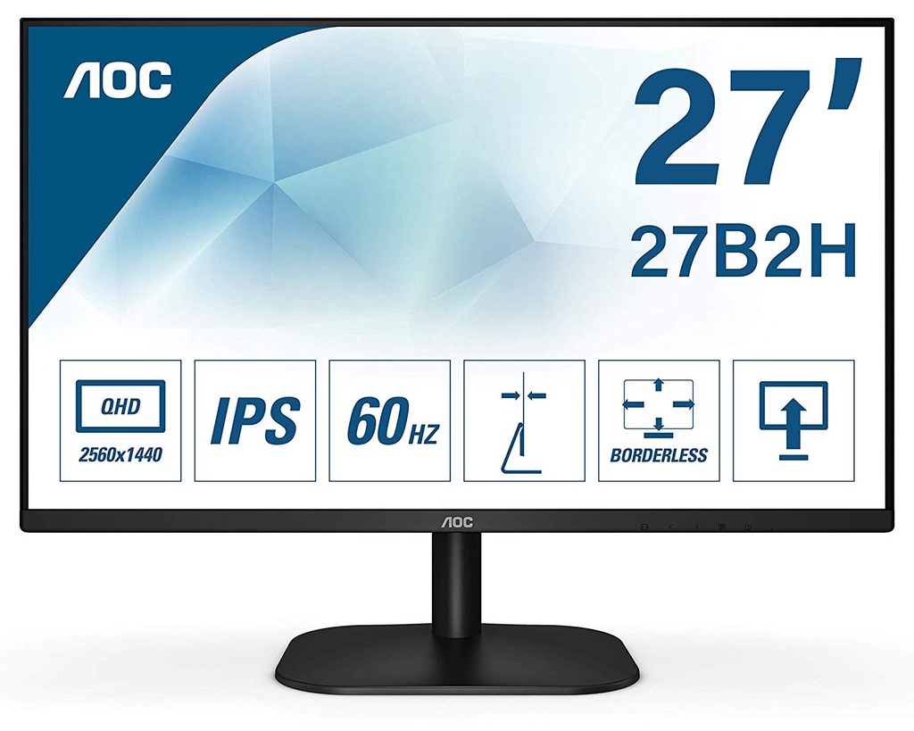 Aoc 22B2H 21.5" Full HD Hdmi / Vga Frameless Widescreen Monitor 22B2H