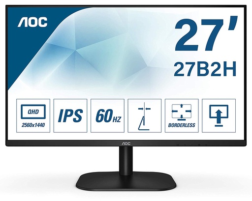 [0G30774] Aoc 22B2H 21.5" Full HD Hdmi / Vga Frameless Widescreen Monitor 22B2H